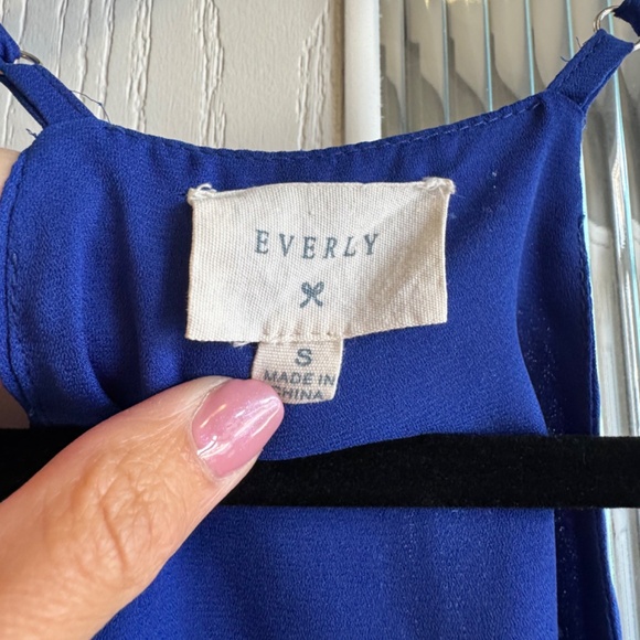 Everly blue tank - Picture 3 of 9
